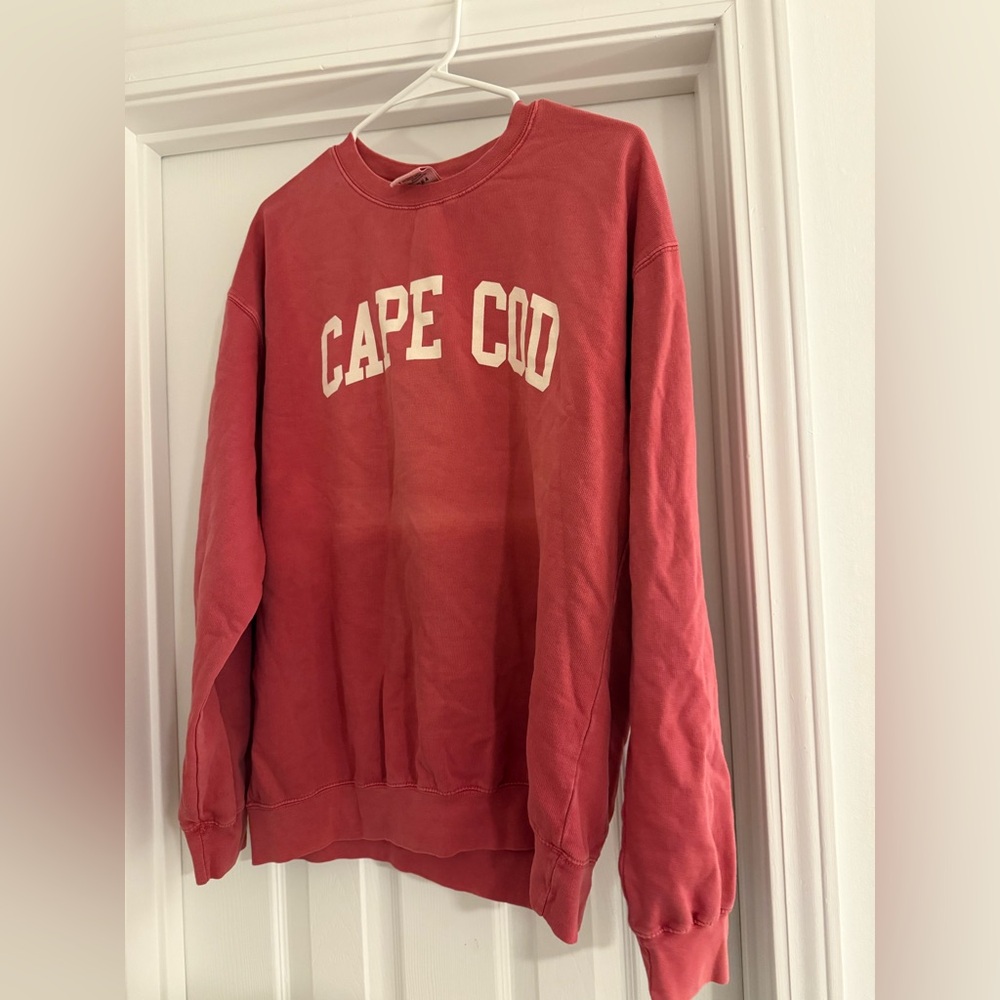 Soft As A Grape Cape Cod Sweatshirt in red